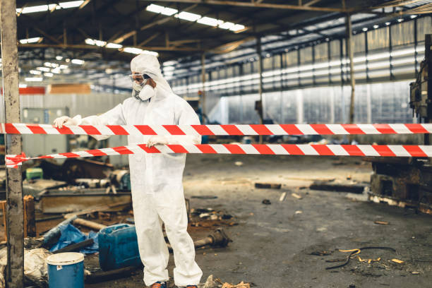 Professional Trauma Scene Cleanup technician working in Atwood, IL
